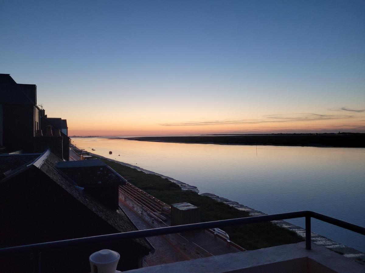 شقة Vue Et Terrasse Panoramique Sur La Baie De Somme سانت فاليري سور سوم المظهر الخارجي الصورة