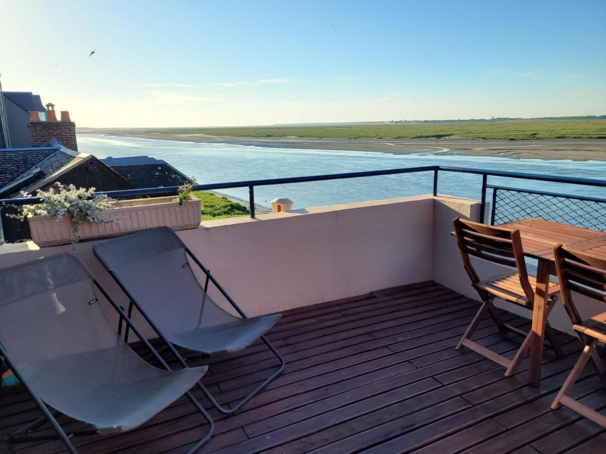 شقة Vue Et Terrasse Panoramique Sur La Baie De Somme سانت فاليري سور سوم المظهر الخارجي الصورة